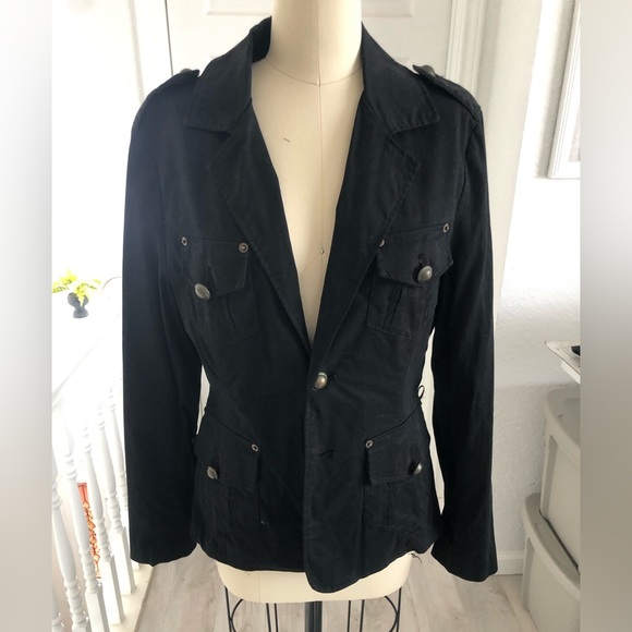 Casual black jacket. - Picture 1 of 8